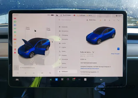 2022 Tesla Model Y Long Range Dual Motor All-Wheel Drive из США, поврежденный, VIN 7SAYGAEE4NF428691